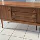 Vintage 1960s Scandinavian-style sideboard