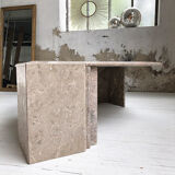 Roche Bobois pink marble table