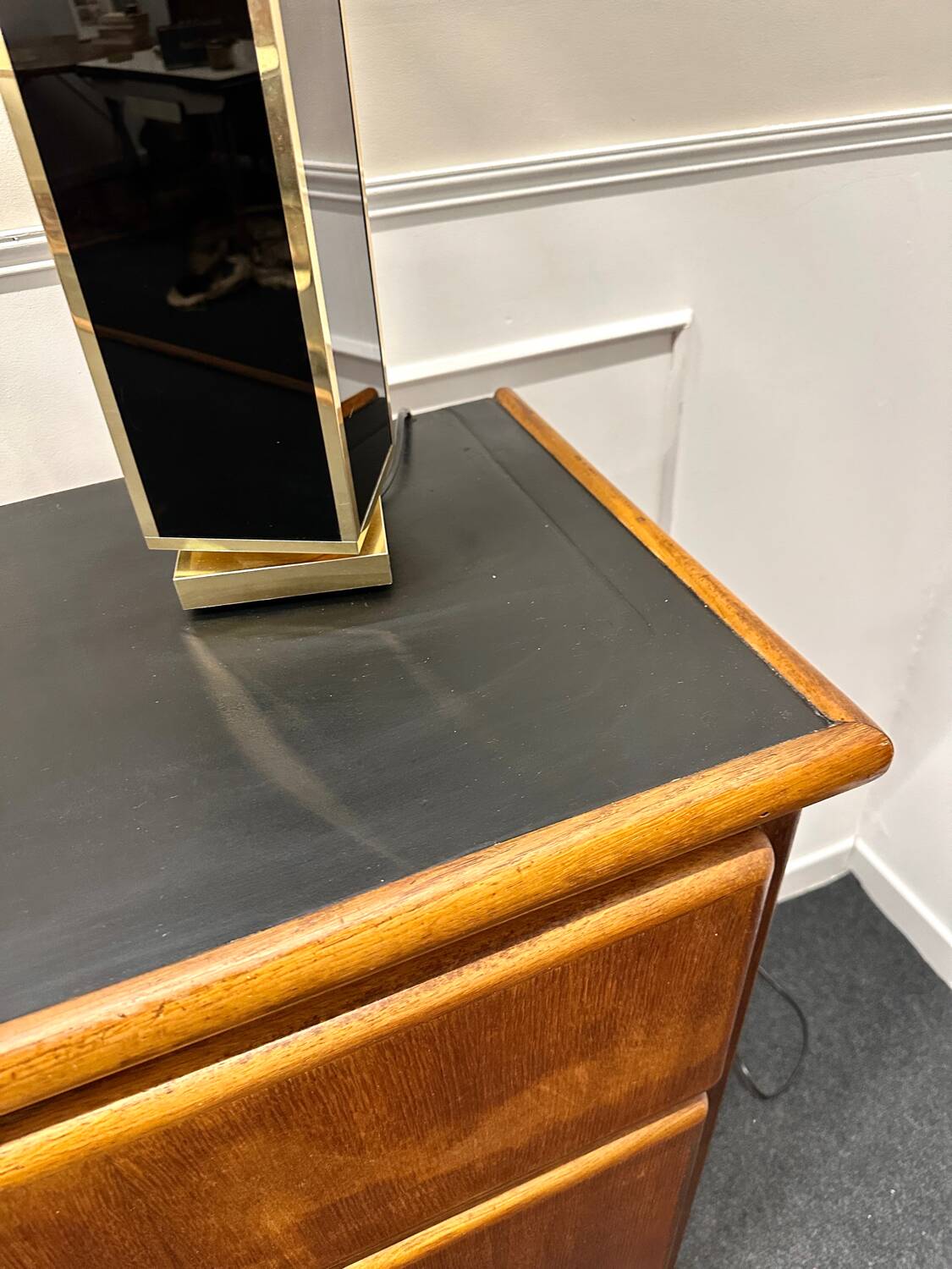 Buffet mado plateau noir