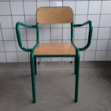 MULLCA director's chair with D-shaped backrest