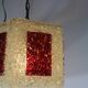 Scandinavian perplex granite chandelier Roland Konst vintage 70