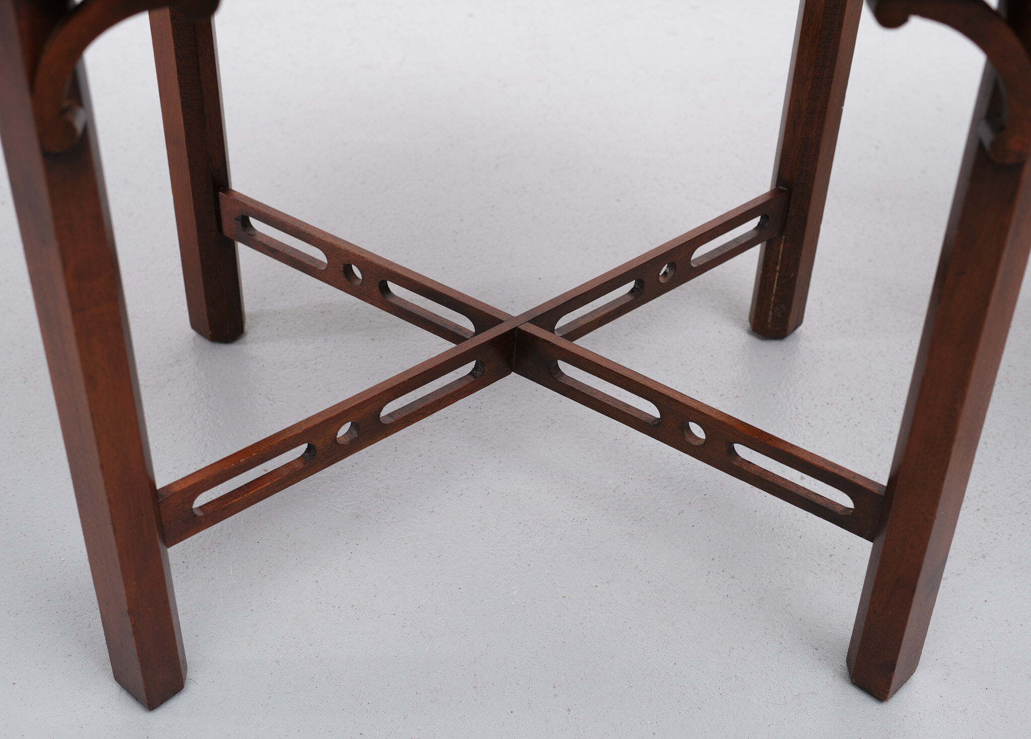 Bevan Funnell Mahogany Side Tables Georgian Revival England, 1960s