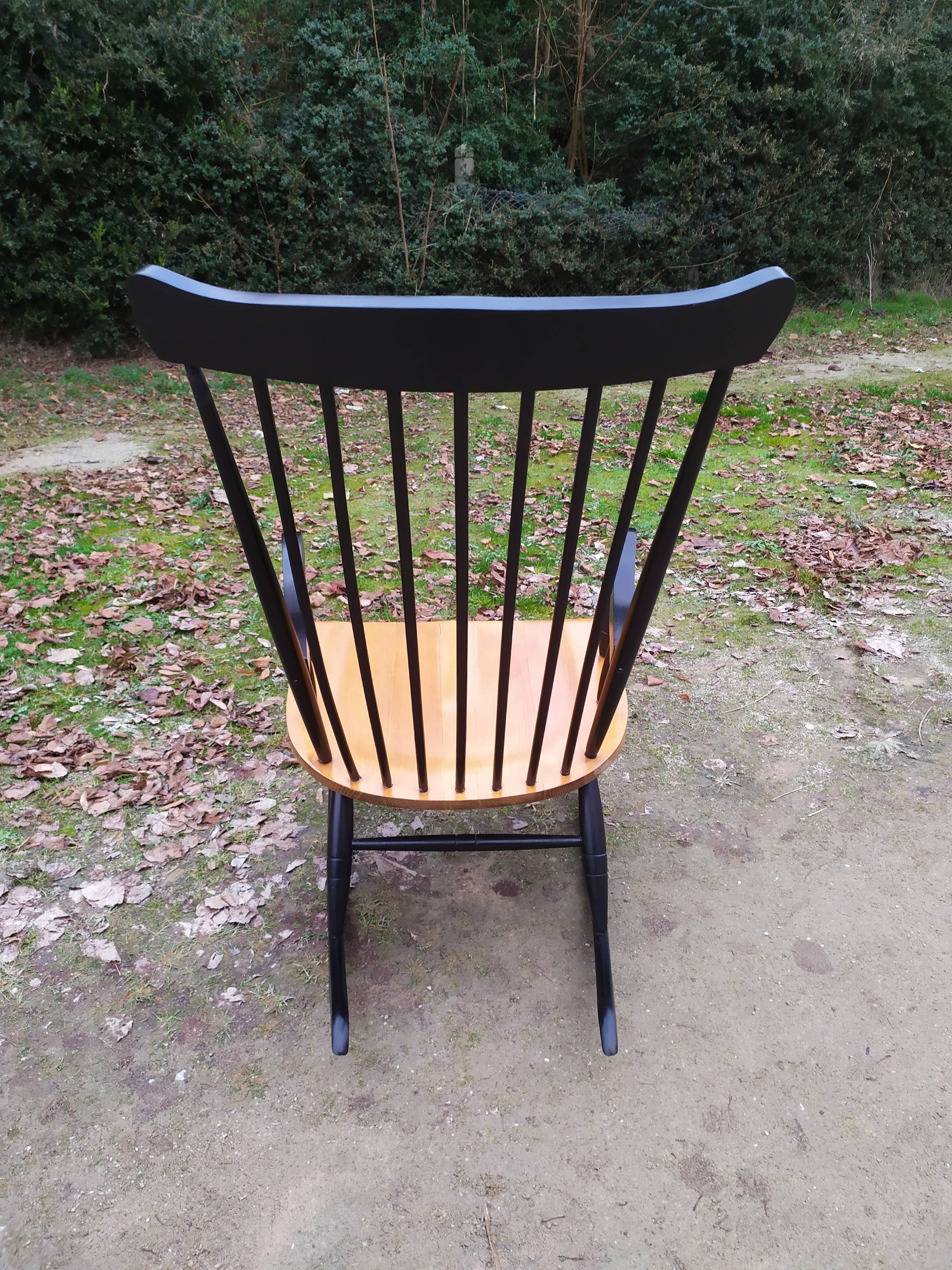 Scandinavian rocking chair 50s-60s