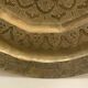 Superb large plateau chiseled oriental copper. chic ethnic vintage deco