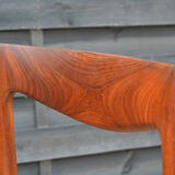 Pair of rosewood chairs