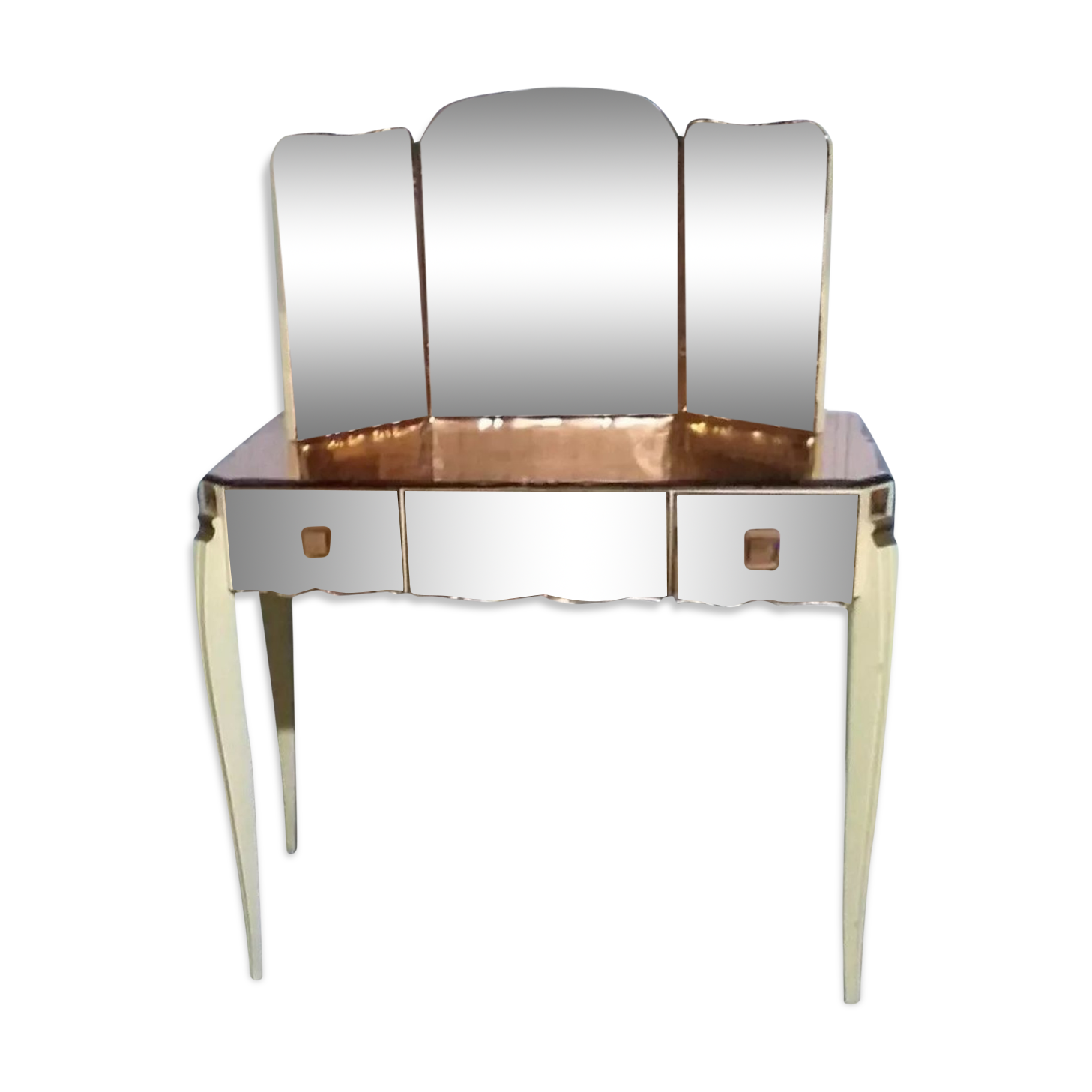Dressing table desk mirror art deco 1940