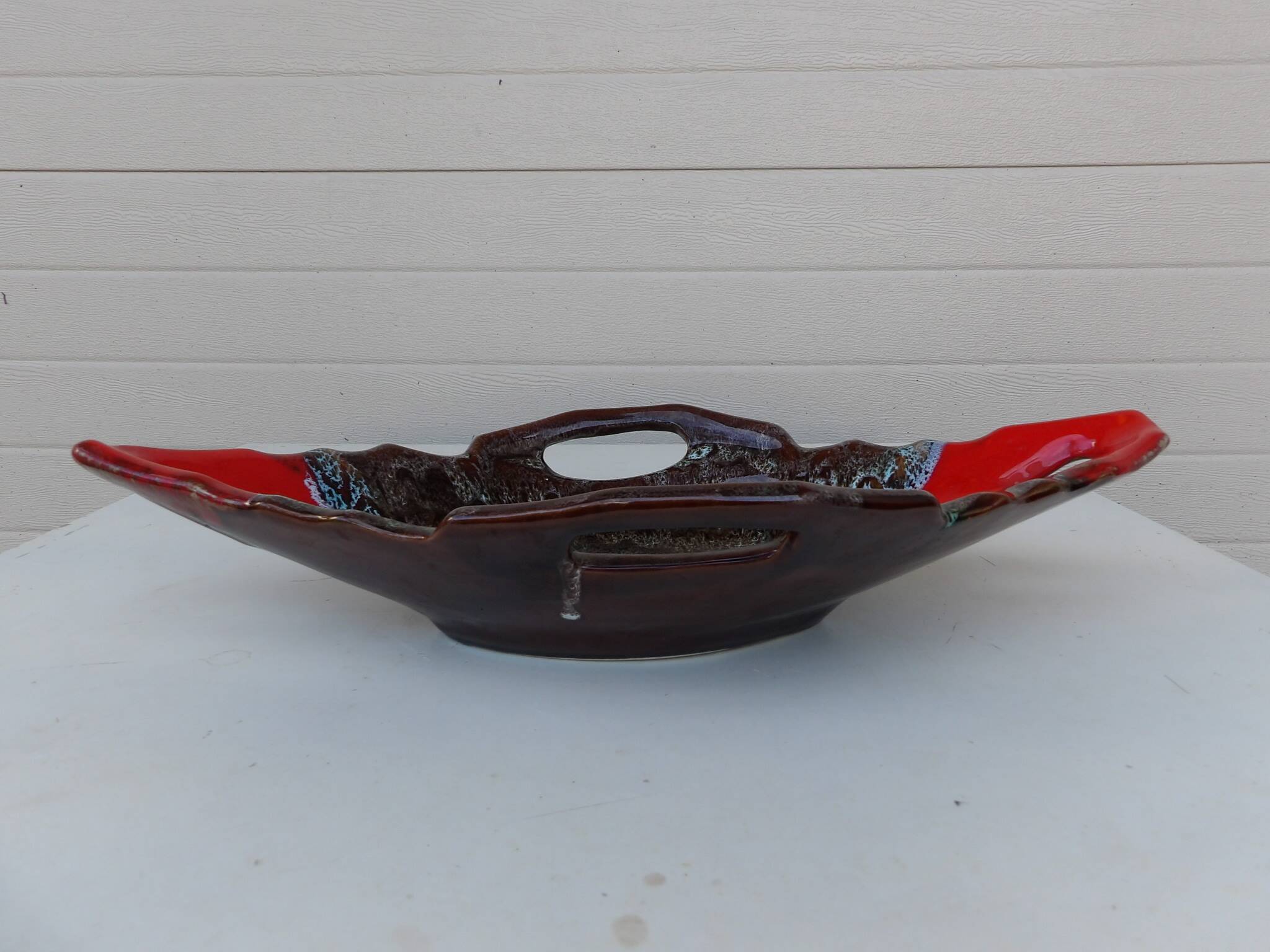 Coupe, centre de table ovale
