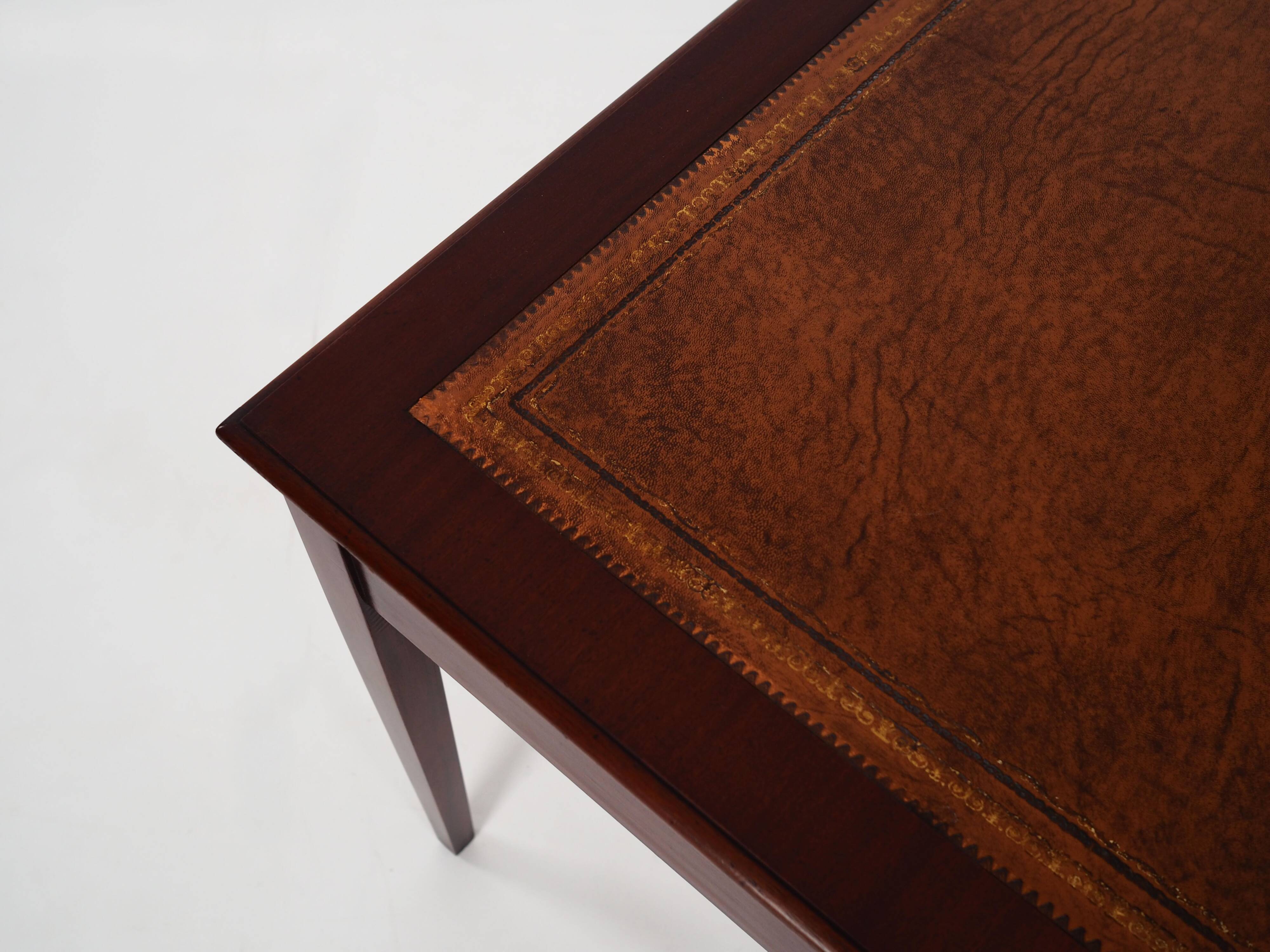 Mahogany desk, Danish design, 1970s, production: Denmark