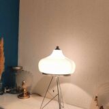 Chrome structure lamp 1980