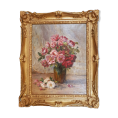 Painting Still Life with Roses