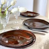 12 vintage plates 1970