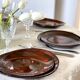 12 assiettes vintage 1970