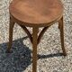 Vintage Curved Wood Stool, Baumann, Circa 1950s/1960s