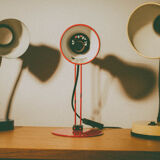 Lampe de bureau rouge