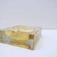 Molded glass trinket tray, 1970