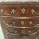 20th century rosewood and mahogany chest of drawers