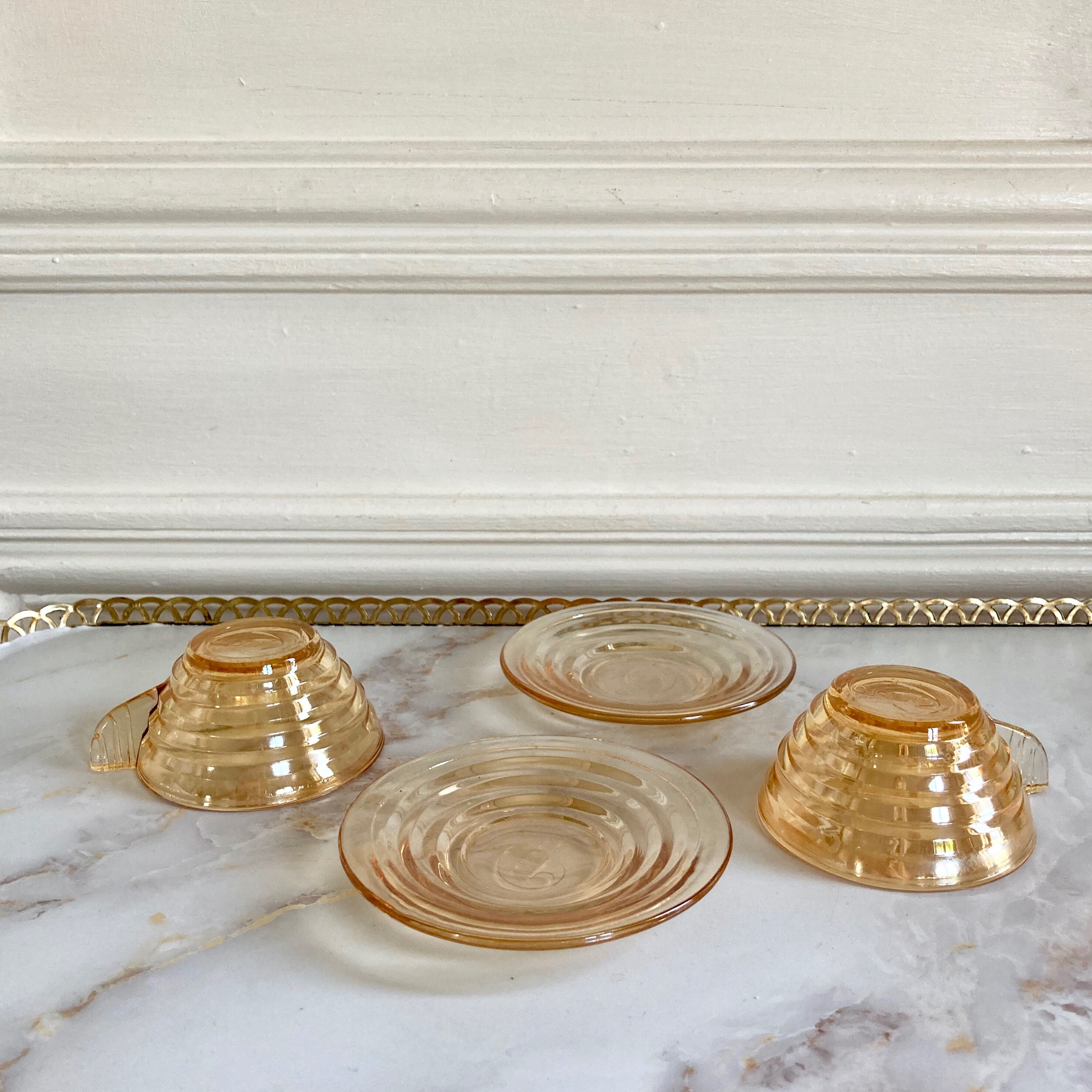 Coffee cups and saucers