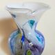 Vase glass paste of the glassmakers of Maure Vieil Mick and Bob Le Bleïs 80s