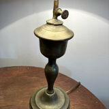 Brass lamp foot
