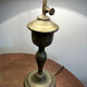 Brass lamp foot