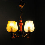 Polam chandelier with chalyxes