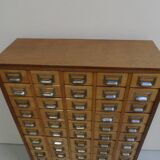 Vintage apothecary cabinet with 65 drawers