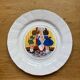 6 talking plates Digoin Sarreguemines "Enfants Bicot"