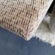 Vintage velvet armchair armrests fins