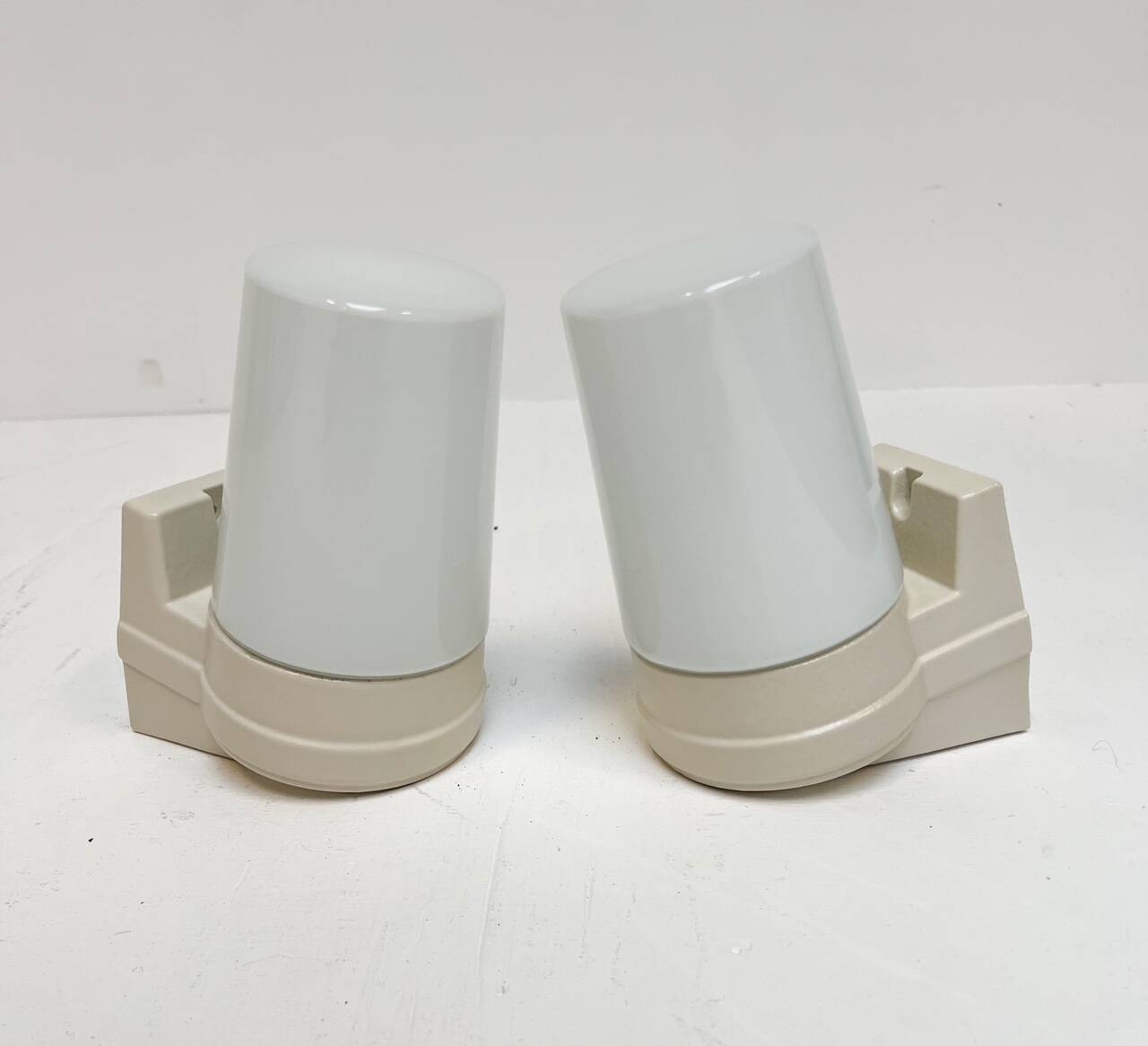 2 appliques en verre par Sigvard Bernadotte pour Ifö, années 1960