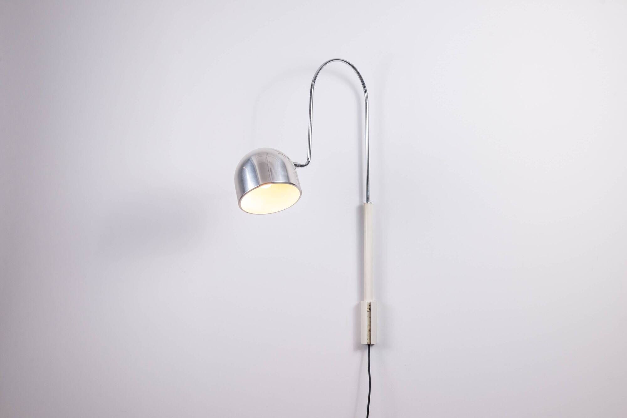 Danilo & Corrado Aroldi adjustable wall lamp by Stilnovo