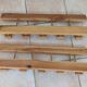Pair of vintage coat hooks from the 70s and 80s