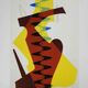 Limited Edition Lithograph by Man Ray, 1970s. Author's signature and pencil numbered.
