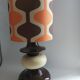 Large ceramic lamp, Germany, 1970s.
