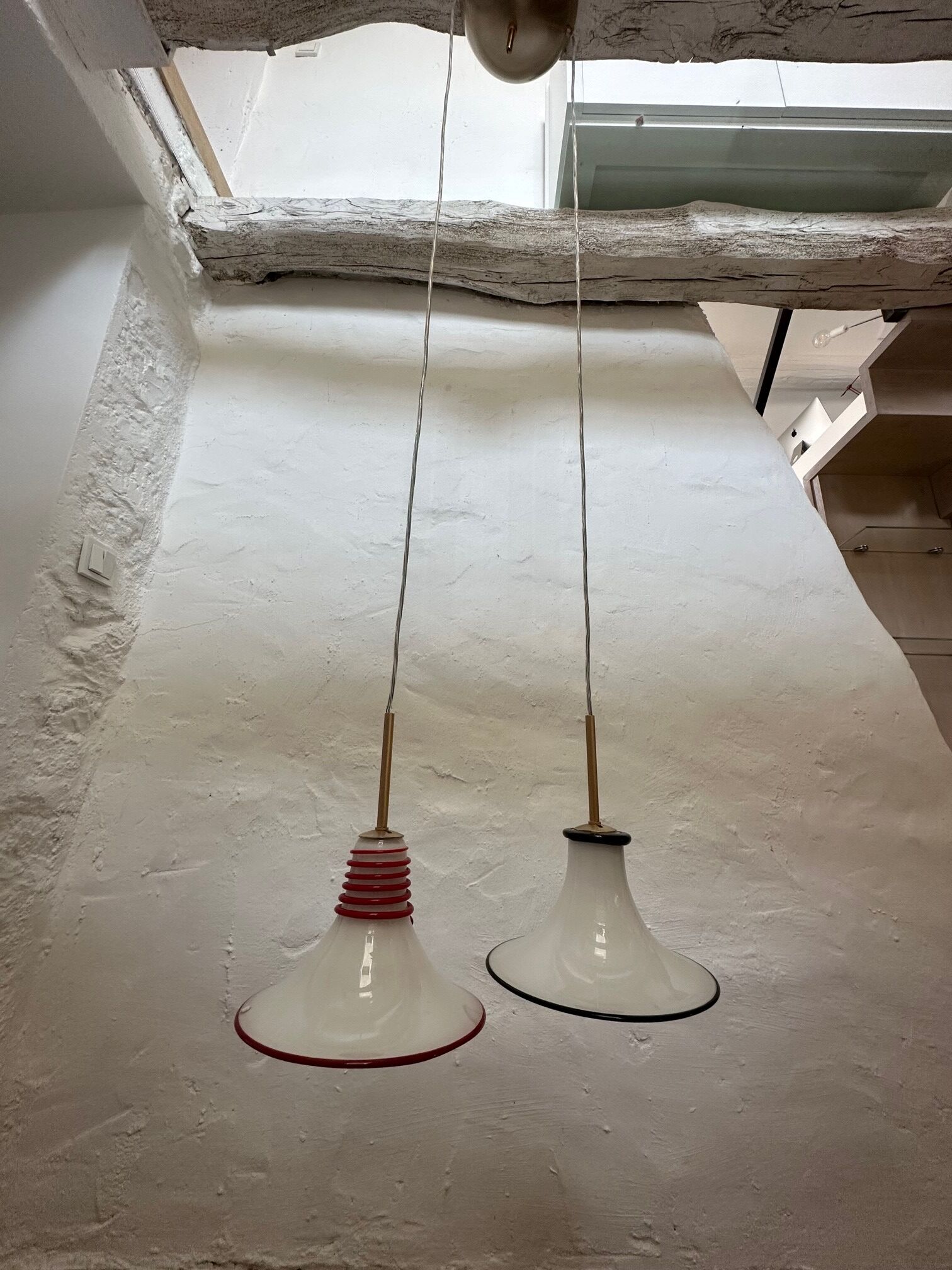 La Murrina double murano glass pendant light