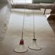 Suspension double en verre murano La Murrina