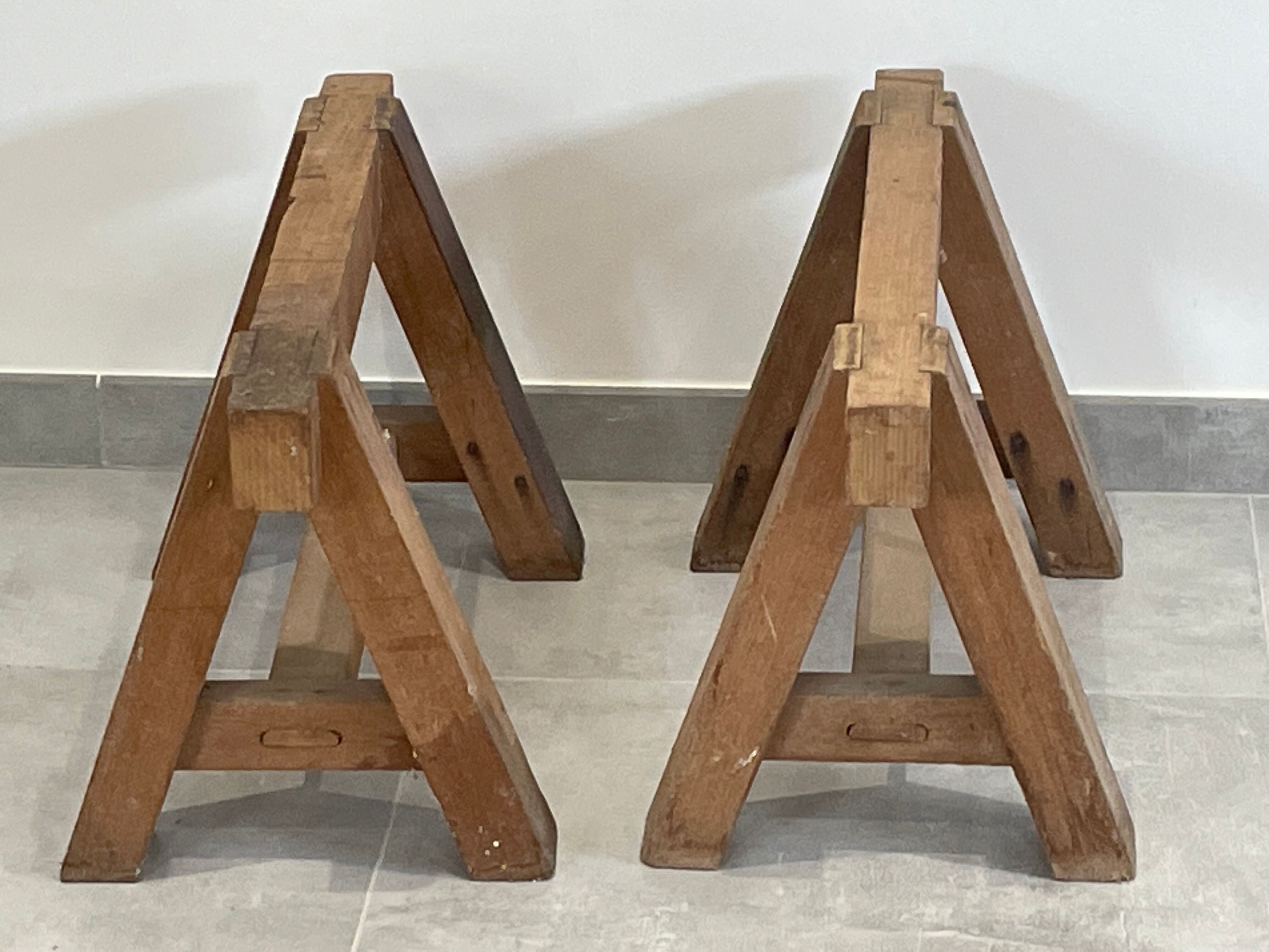 Pair of low trestles says the robust