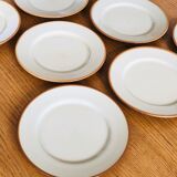 Set of 8 Tulowice dessert plates