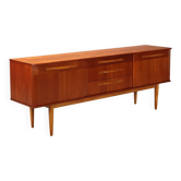 Enfilade vintage en teck, design anglais, années 1960, restaurée