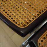 Set of four chairs, Bauhaus design, 1960s, production: Italy