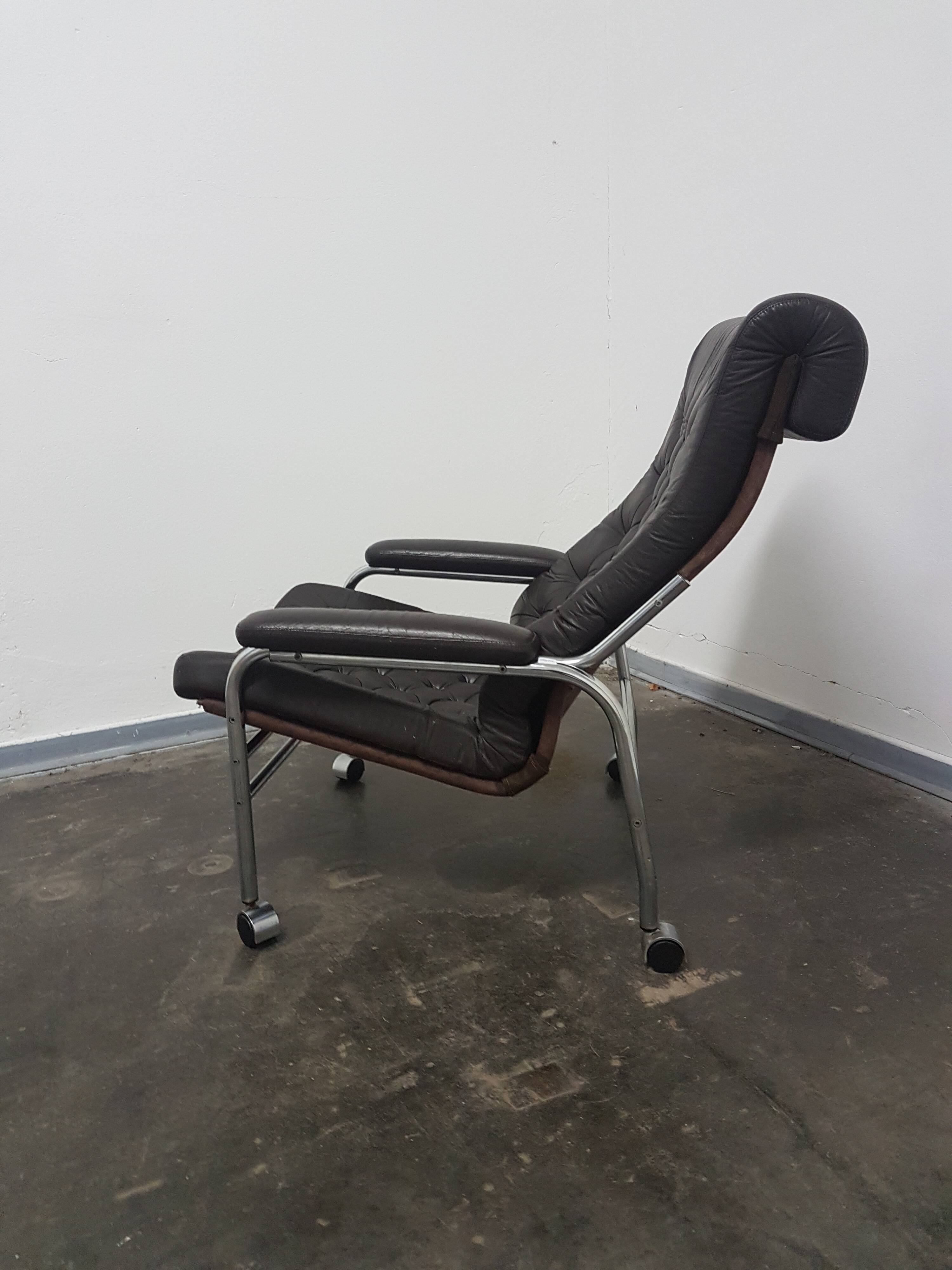 Vintage Ikea lounge chair Bore by Noboru Nakamura