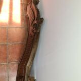 Oak pediment