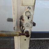 Old glass trading doors