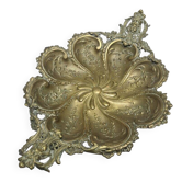 Art Nouveau fruit bowl on stand from Brothers Henneberg, Poland, 1900s