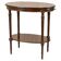 Table ovale en noyer anglais du début du 20e siècle, années 1950