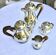 Christofle House. Silver-plated tea and coffee service.