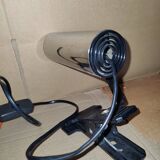 Chrome clamp spotlight from the 80s by Targetti.