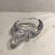 Former Crystal VANNES France form Apple Vintage ashtray