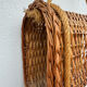 Suspended wicker rattan servant from the 1960s.