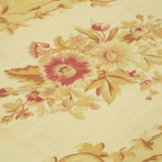 Handmade European Vintage Aubusson Kilim 261 cm x 365 cm