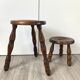 Pair of tripod stools